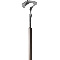 markus priller, o.t., 4/5, 2012, height 168 cm, bronze/iron base, photo©klaus_costadedoi/erlas – erlas galerie