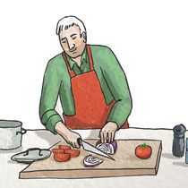 Illustratie voor kookworkshop