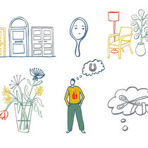 Illustraties voor website ruimte-makers.nl