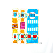 N°8 - Feutres acryliques 40 cm x 40 cm