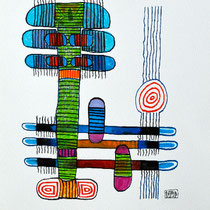 N°11 - Feutres acryliques 30 cm x 40 cm