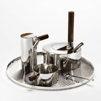 TOMÁS ALONSO, Teeservice, Entwurf 2011, Silber, Foto Craig Dillon