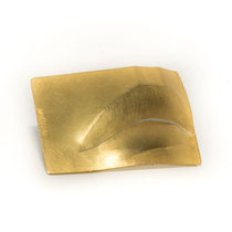 BRUNO MARTINAZZI, LA BOCCA - der Mund, Brosche, Gold