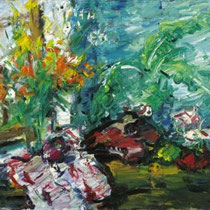 VIKTOR LEDERER, 2006, Stillleben aus dem Wiener Atelier, Öl auf Leinwand, 75x85cm