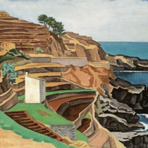 HEINRICH SCHRÖDER, Banyalbufar, Mallorca, Öl / Leinwand, 61x80cm