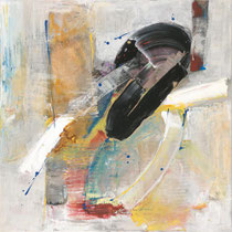 SINASI BOZATLI, "W.A.M. Salieri", Acryl auf Leinwand, 80x80cm, 2019