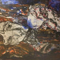 JASMIN FAUSTMANN, Öl / Leinen