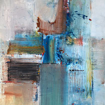 SINASI BOZATLI, W. A. Mozart, Symphonie 25, 2018, 120x100cm