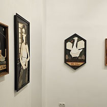 Ausstellungsansicht André Bernhard