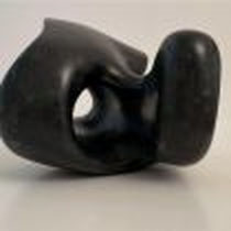 PETER DÖRFLINGER, o. T. 2021, Serpentin tauerngrün, 19 x 15 x 13 cm