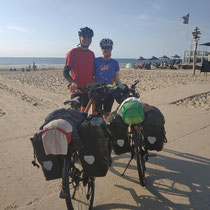 An der Nordsee in Holland angekommen