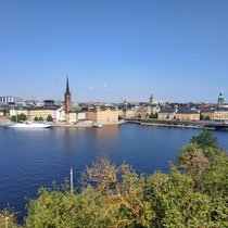 Ausblick auf Stockholm