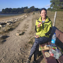 Abendessen am Strand