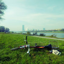 Pause auf der Donauinsel