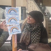 Informationen über den Verein KinderArt wurden ausgetauscht.