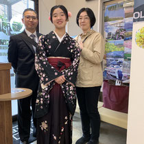 おめでとうございます　四月からもう中学二年生、かわいいからそのまま残しておきますね。
