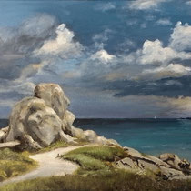 Kunstkreis-Frankenthal | Roland Falkenhagen_50x70cm, "Baie de Douarnenez, Bretagne"_Foto: Roland Falkenhagen