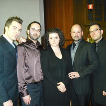 Les sept paroles du Christ de Théodore Dubois, Mars 2010, Pierre-Marc Fortier-Landry, ténor; Stéphanie Pothier, mezzo-soprano; Sebastien Ouellet, baryton; Dany Wiseman, chef de choeur