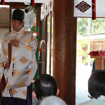 川越氷川神社にて「絹文化振興祈願祭」が執り行われました