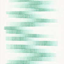 Zeichnung Nr. 7 aus "Schief gegangen", 2014, Tusche auf Papier, 30 × 21 cm
