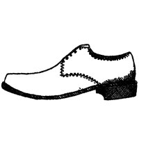 man's shoe