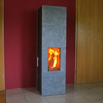 Speicherkaminofen Attika Geo Speckstein 160 in Freudenberg