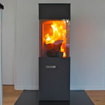 Kaminofen Attika Q-20 schwarz in Münster