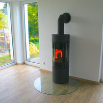 Kaminofen Attika Viva 120 schwarz in Freudenberg 