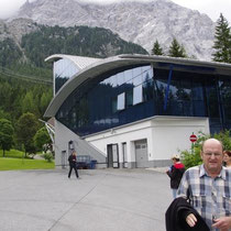 Die Zugspitze war leider im Nebel