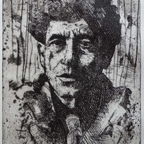 "A. Giacometti" Radierung, Aquatinta, ca 29,5 x 20 cm