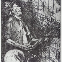 "Keith", Radierung, Aquatinta, ca 24,5 x 16,5 cm