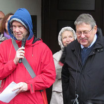 Stadtspaziergang mit Bürgermeister Reinhard Naumann