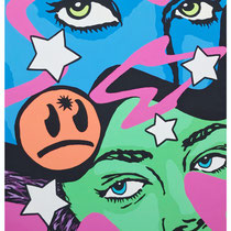 Double Trouble | acrylic on canvas | 130x170 cm | 51x67 inches