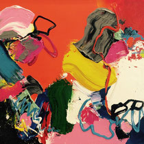 Blue Tango  100x80   (niet meer beschikbaar)