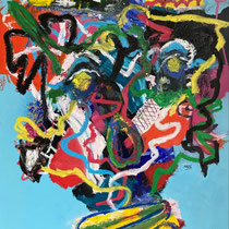 Pavane in Blue  65x85