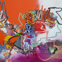 Driving home  100x80   (niet meer beschikbaar)