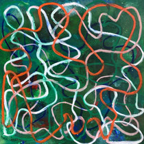 Rhapsody in Green  70x70