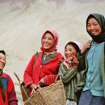 Mädchen in Ladakh, Indien