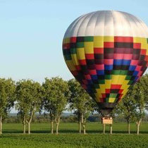 Ballonflüge über die Weinberge des Burgunds oder die Bresse