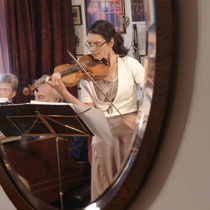 Peter le Feber (piano) en Anne-Marie volten (viool)