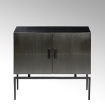 Loft Sideboard Metall patiniert bronze dunkel H 82,5 cm, 40 x 90 cm 