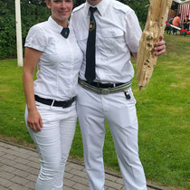 erstes Avantgardenkaiserpaar 2017 Stefan und Stefanie Hustadt