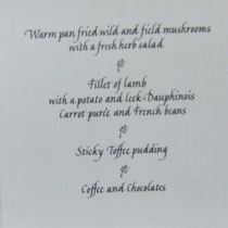 italic script