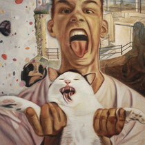 "Liebe zur Natur, Öl auf Leinwand, 200x160cm, 2006