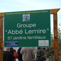 L'entrée du site