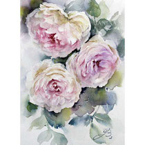 Roses VI 2023 ( O3) 20x30cm / Watercolour by ©janinaB.