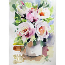 Flowers I 2025 (2) / Watercolour by ©janinaB.