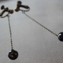 Bo perles baroques anthracites Gabrielle