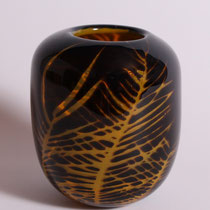 Hans Wudy, Vase, Graaltechnik, Höhe 14cm, Unikat, 240€