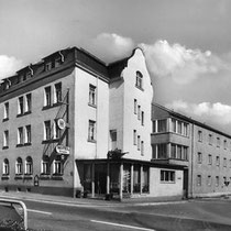 Das Hotel Grader im Jahr 1950